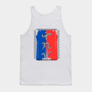 Philippine Flag / Baybayin word Ligaya (Happiness) Tank Top